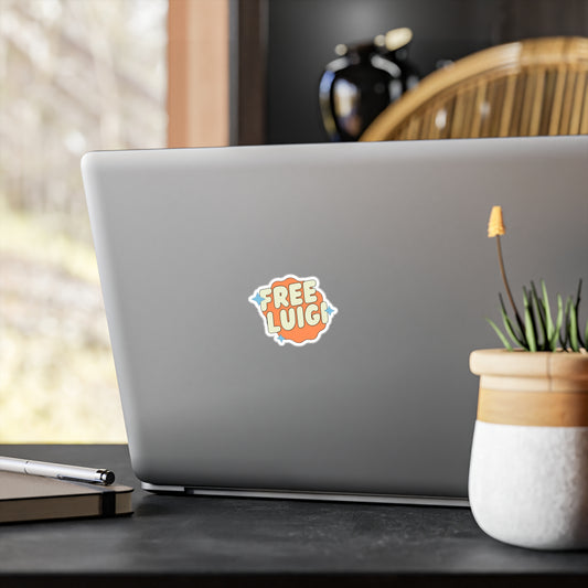 Free Our Guy Orange Kiss-Cut Vinyl Decals