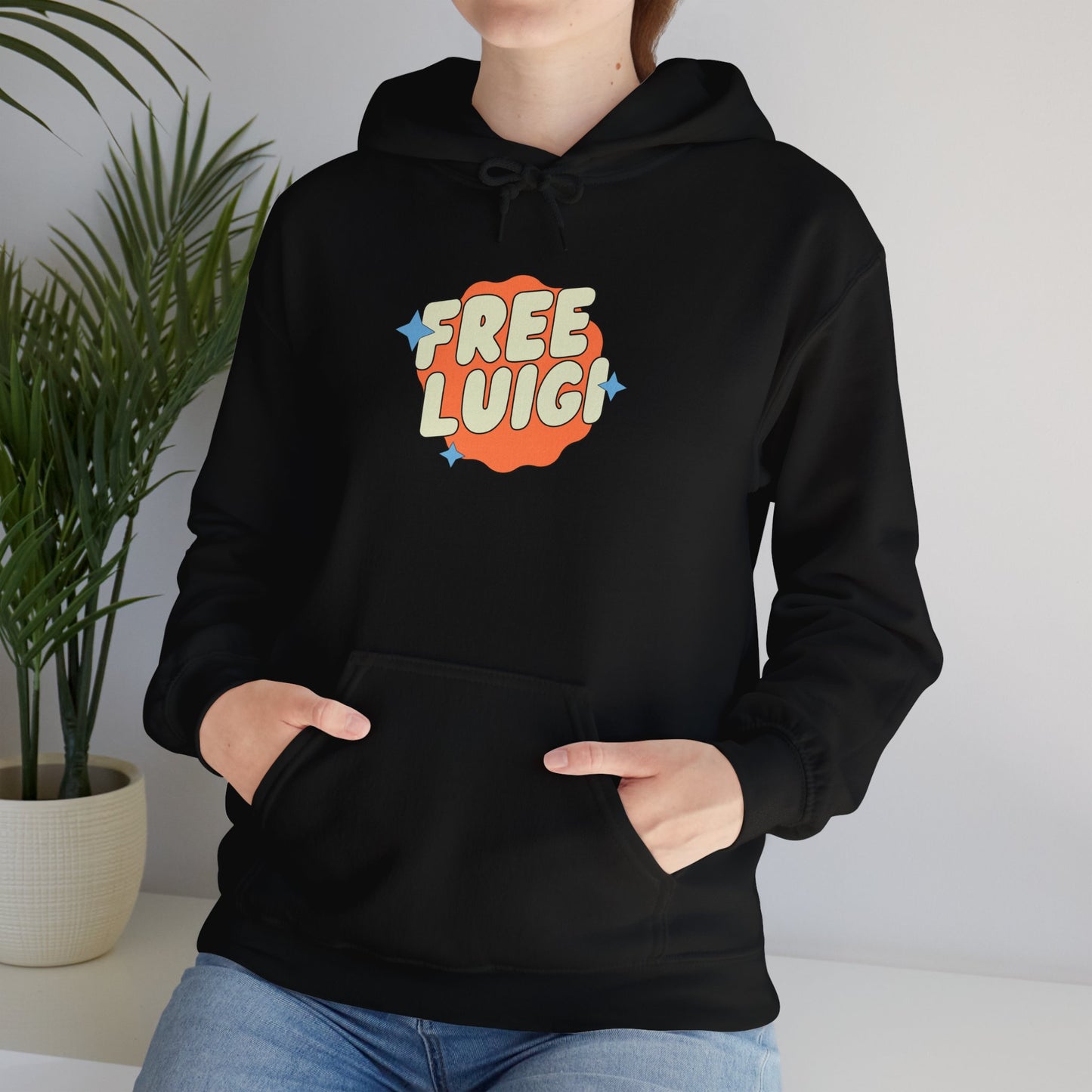 Free Our Guy Orange Unisex Heavy Blend™ Hooded Sweatshirt