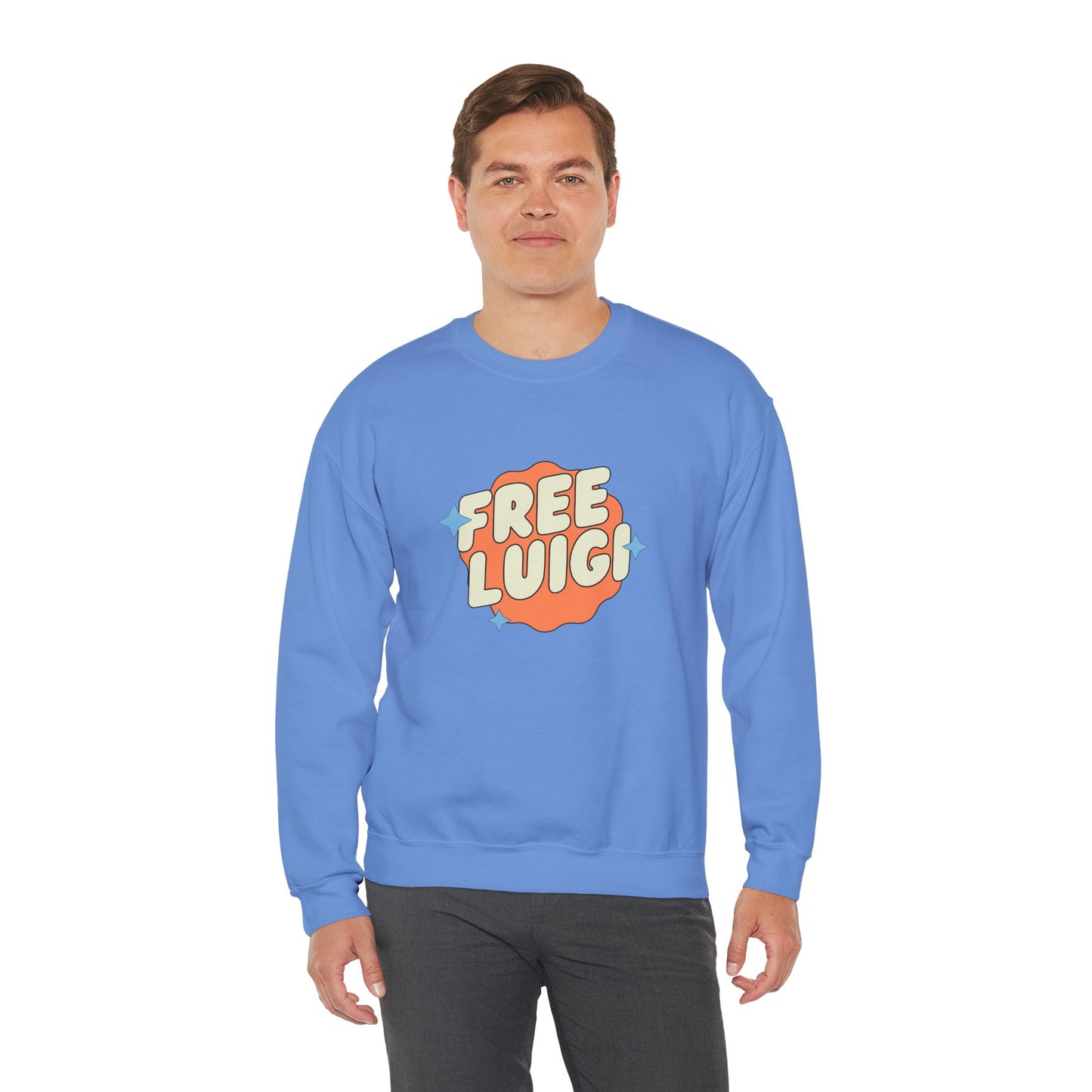 Free Our Guy Unisex Heavy Blend™ Crewneck Sweatshirt