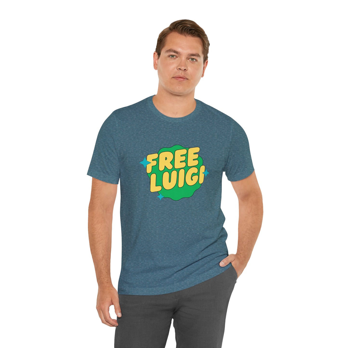 Free Our Guy Green Unisex Jersey Short Sleeve Tee