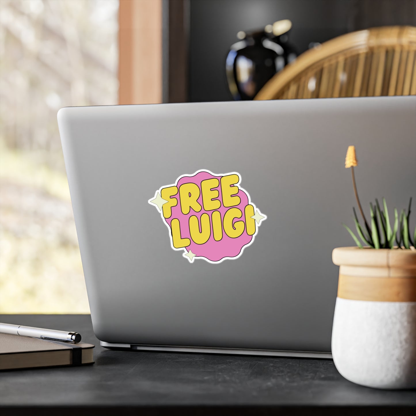 Free Our Guy Pink Kiss-Cut Vinyl Decals