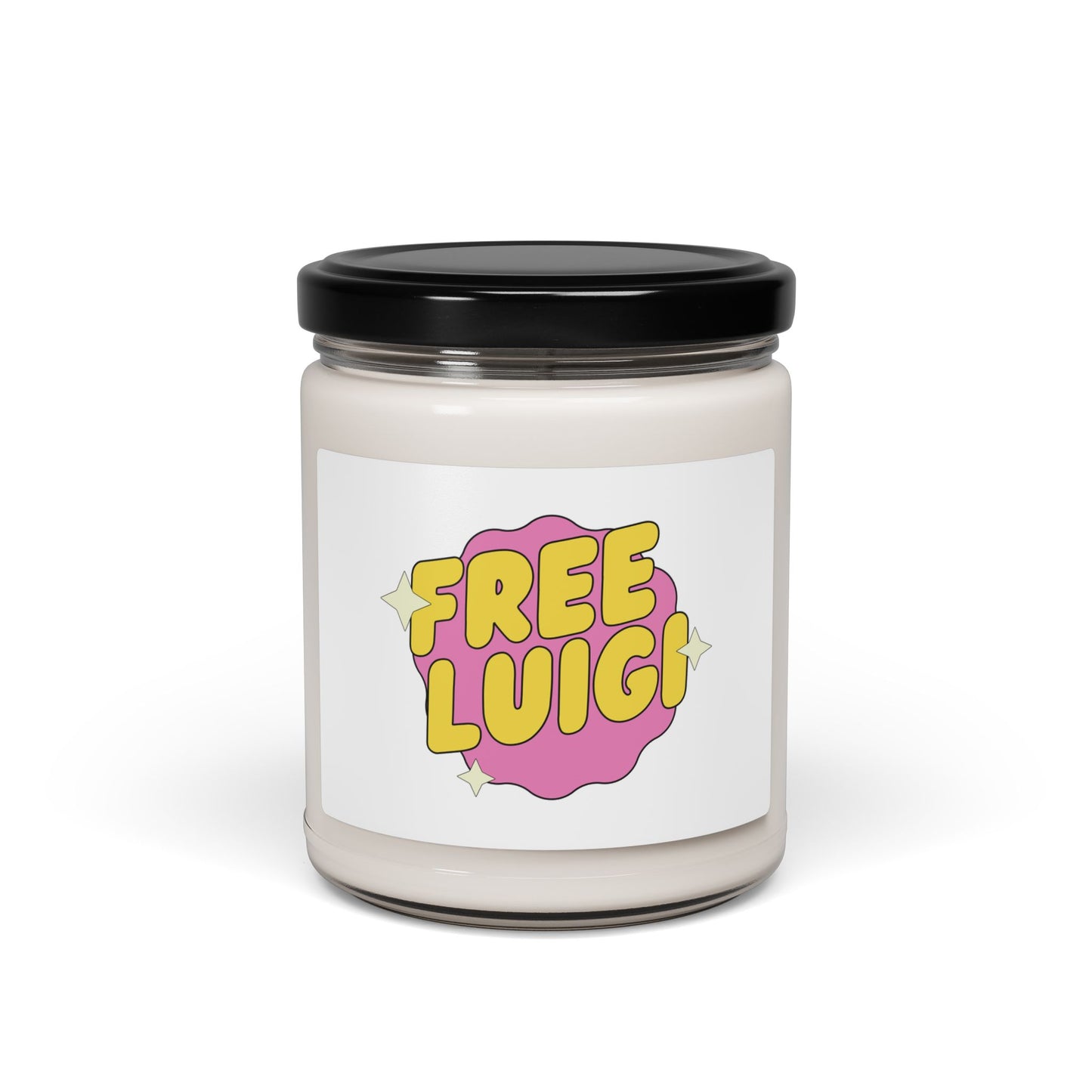 Free Our Guy Pink Scented Soy Candle, 9oz