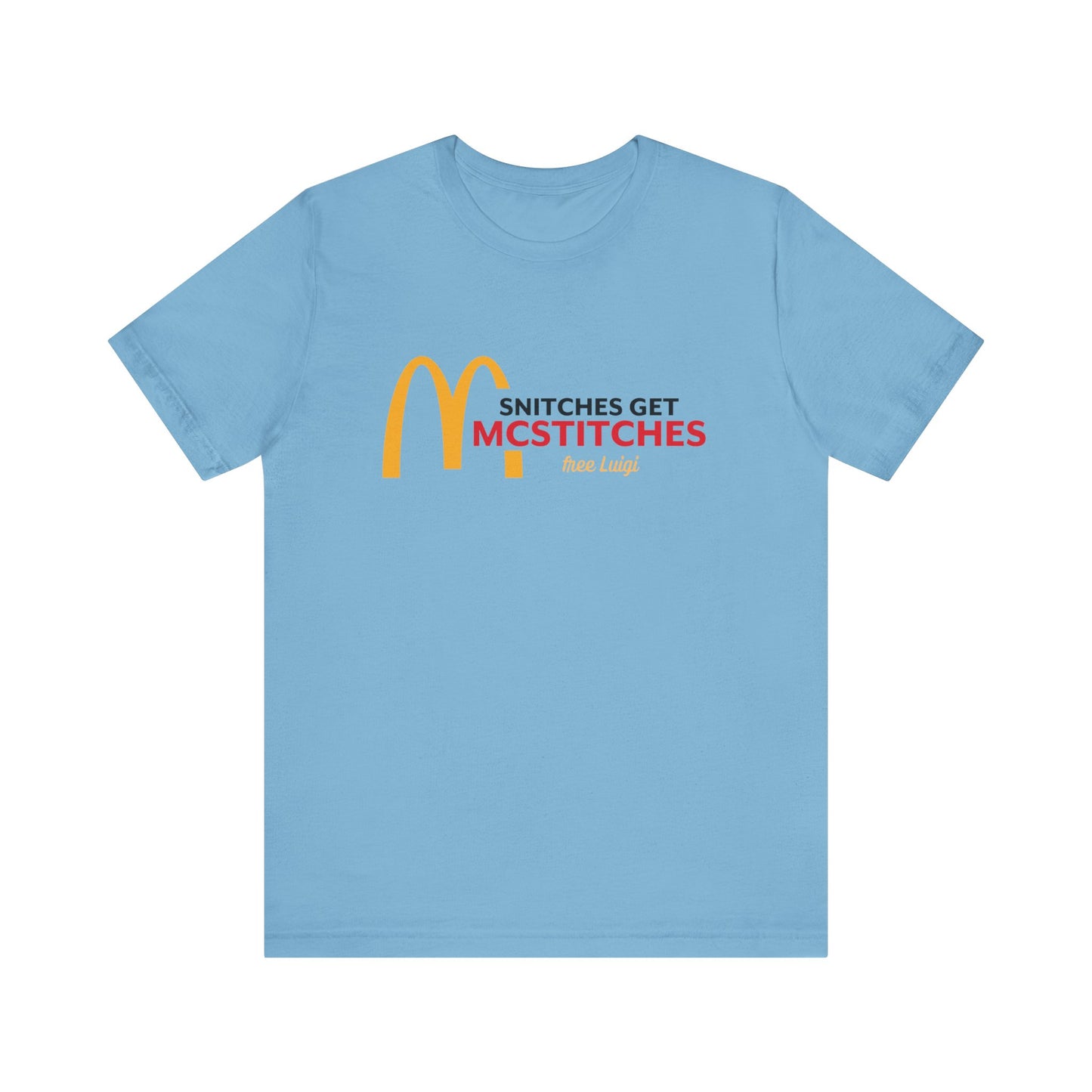 Snitches Get McStitches Unisex Jersey Short Sleeve Tee