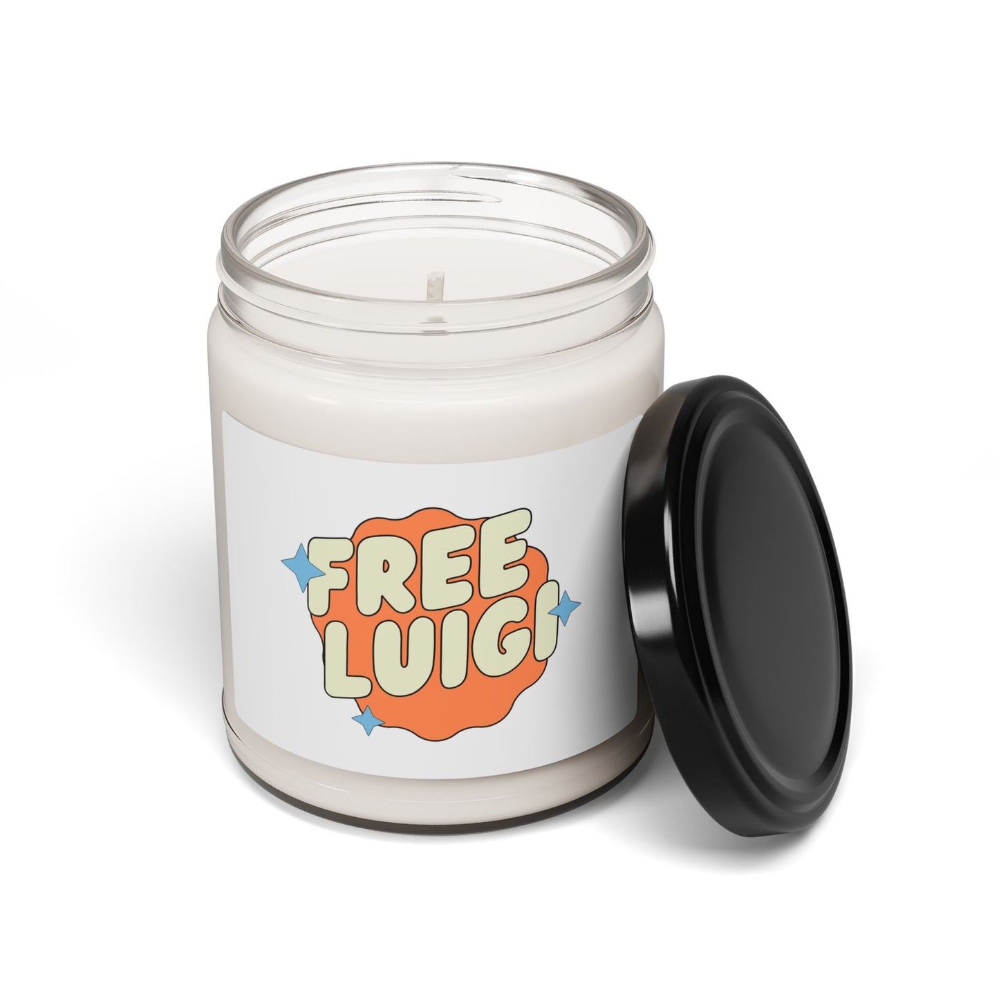 Free Our Guy Orange Scented Soy Candle, 9oz