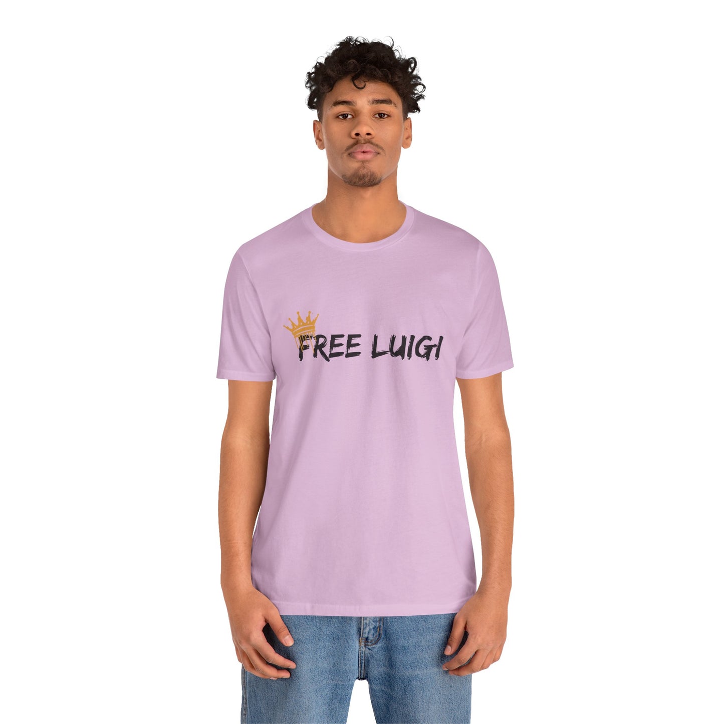 Free the King Black Unisex Jersey Short Sleeve Tee