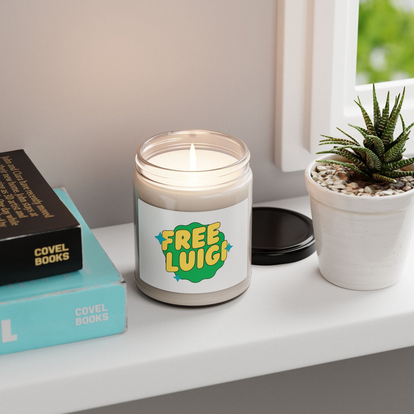 Free Our Guy Green Scented Soy Candle, 9oz