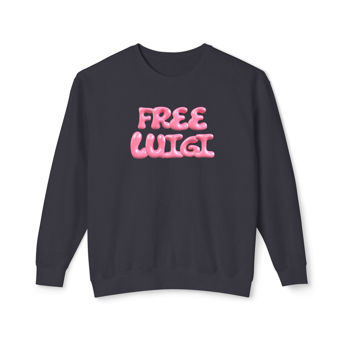 Bubble Gum Freedom Lightweight Crewneck Sweatshirt