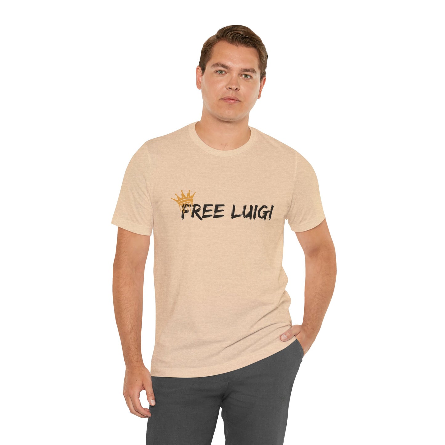 Free the King Black Unisex Jersey Short Sleeve Tee