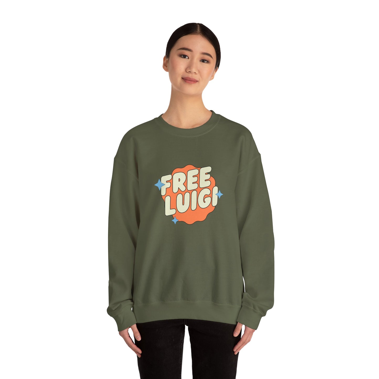 Free Our Guy Unisex Heavy Blend™ Crewneck Sweatshirt