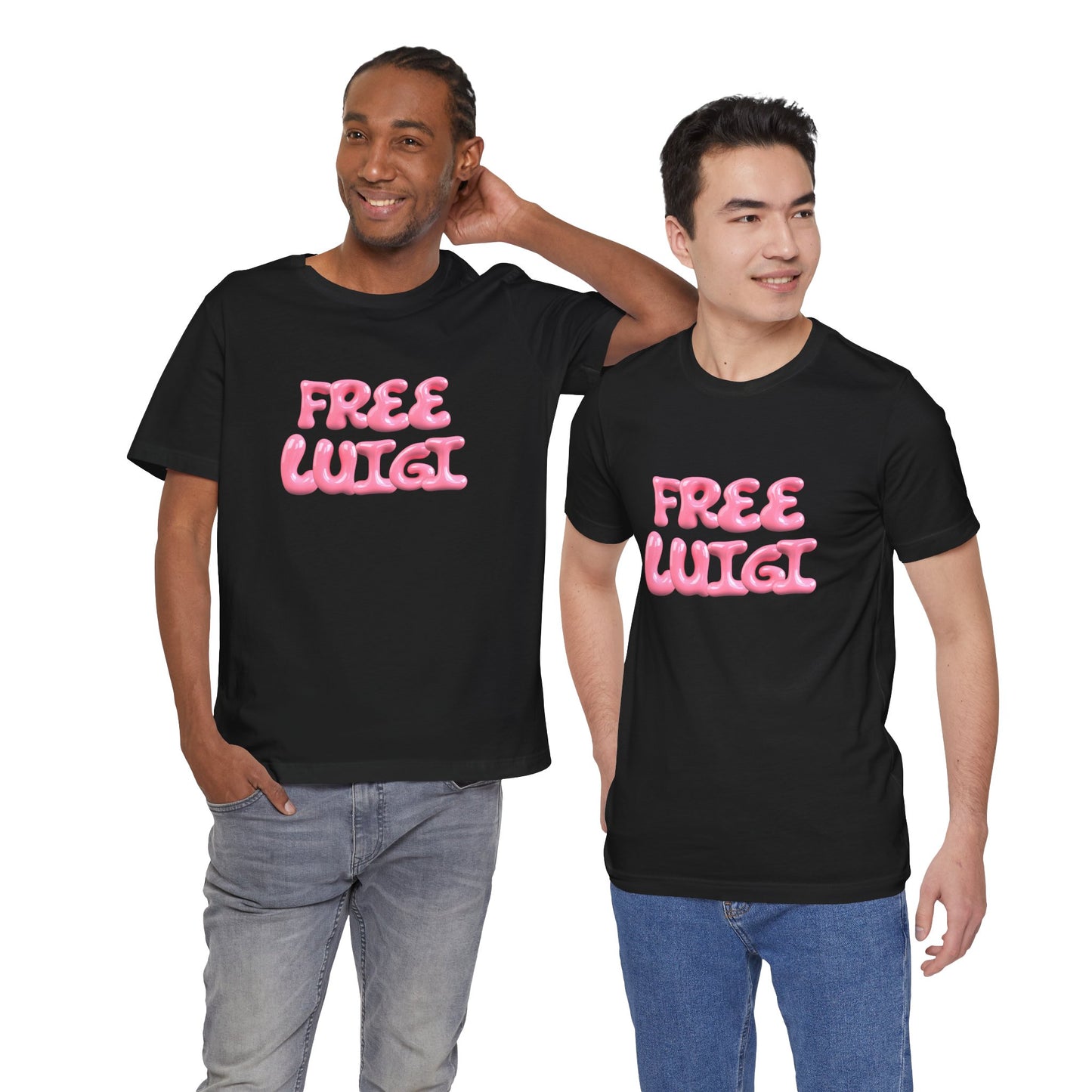 Bubble Gum Freedom Unisex Jersey Short Sleeve Tee