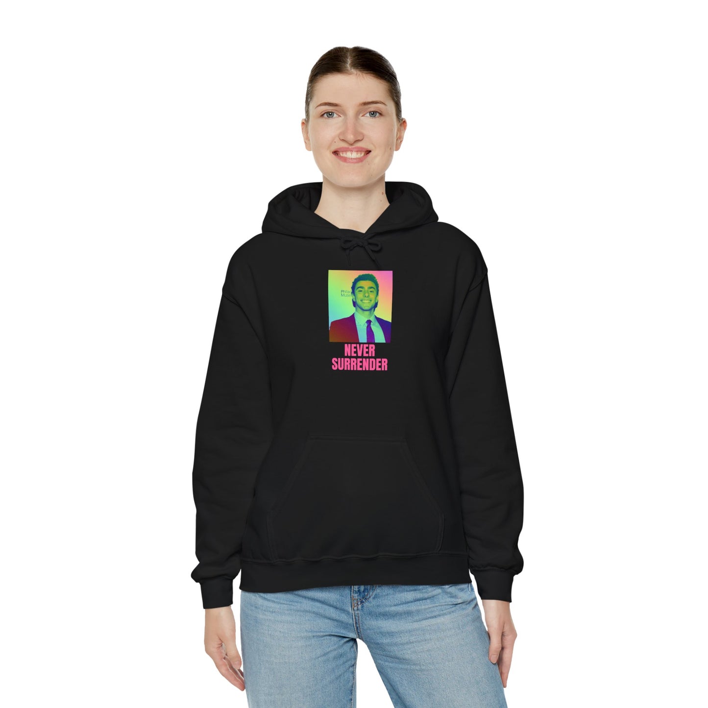 Never Surrender Unisex Heavy Blend™ Hooded Sweatshirt