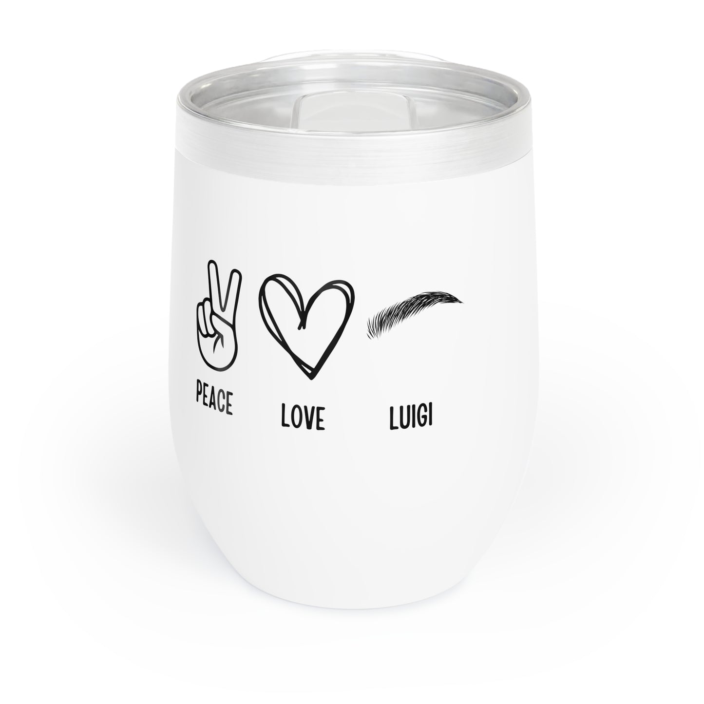 Peace Love Chill Wine Tumbler