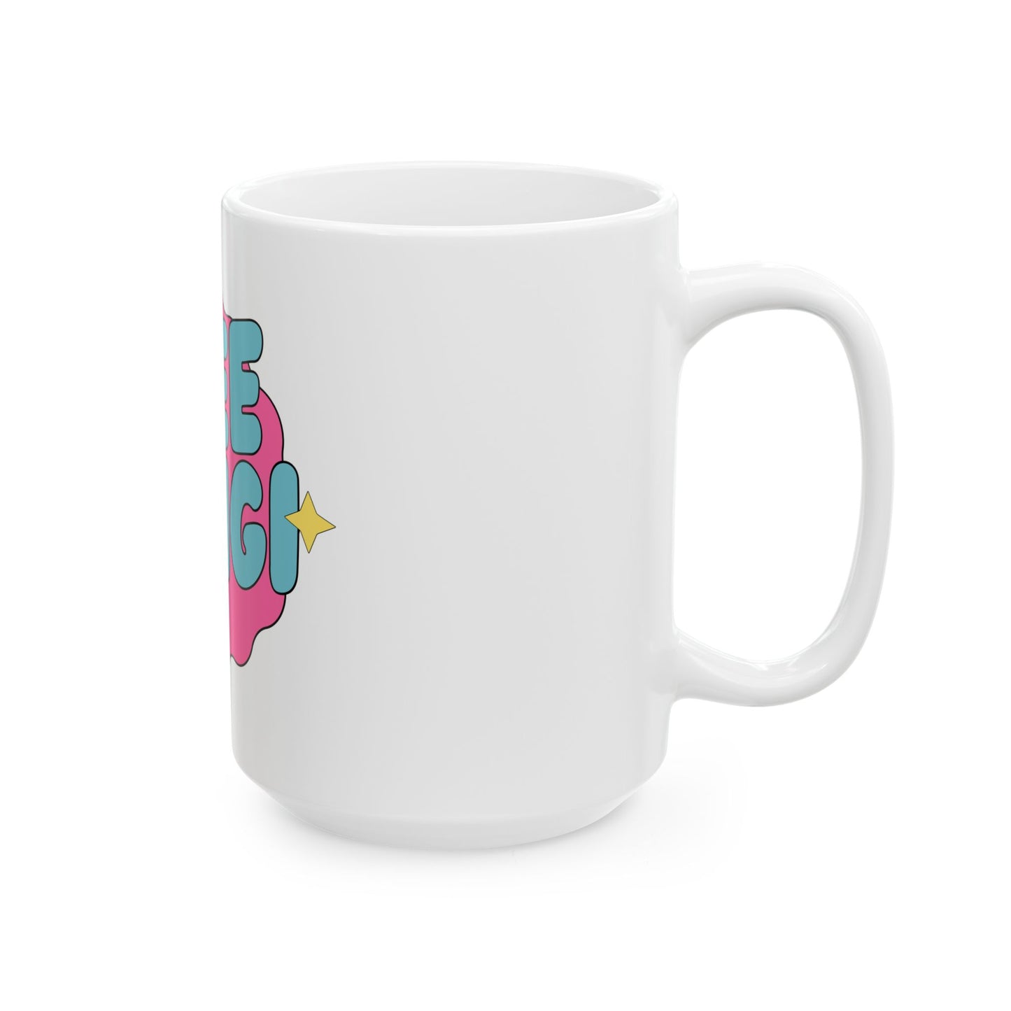 Free Our Guy Hot Pink Ceramic Mug, (11oz, 15oz)