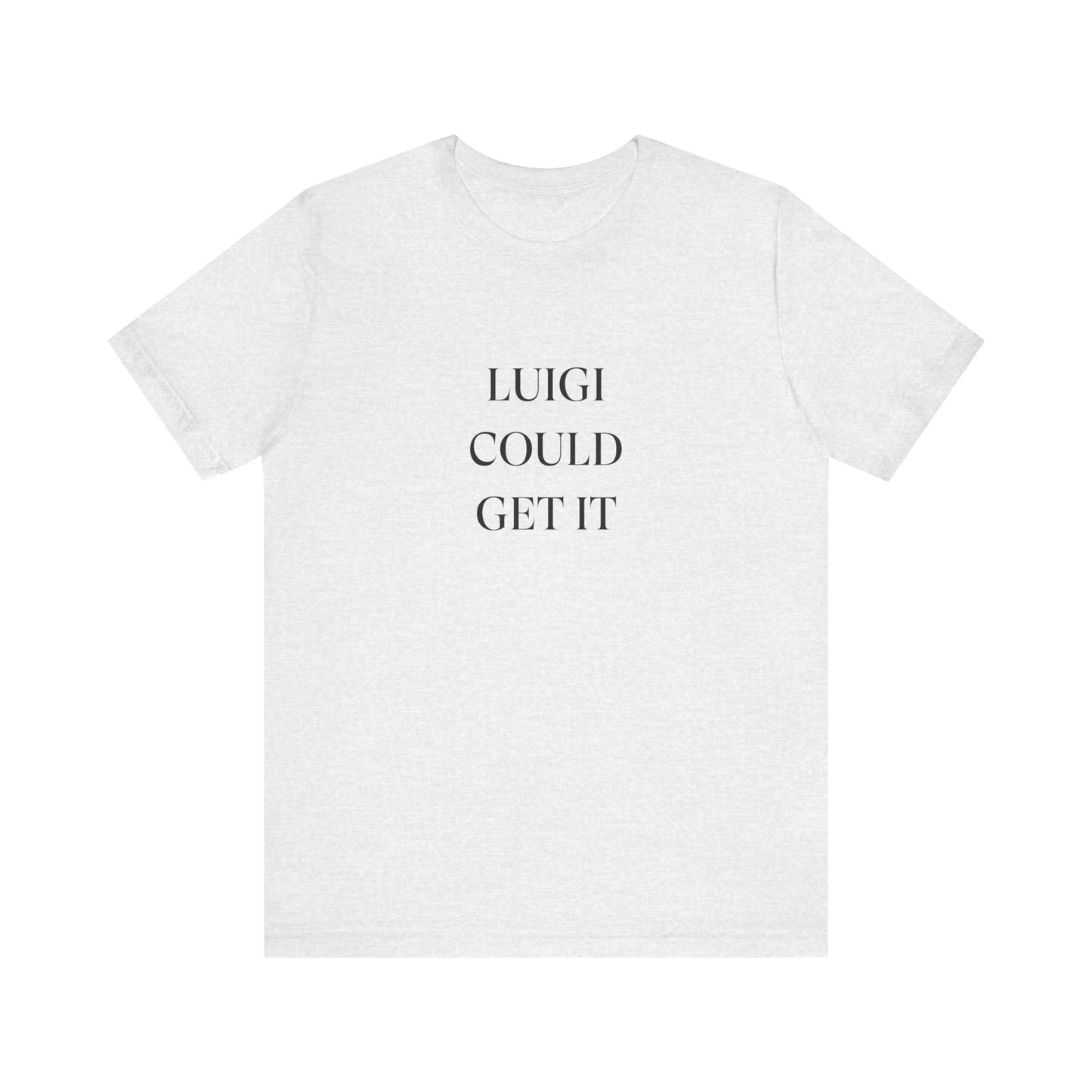 Black Get It Unisex Jersey Short Sleeve Tee